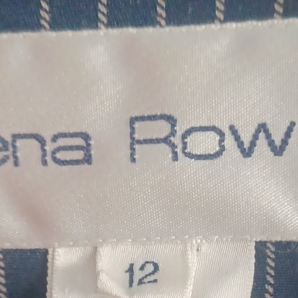 Rena Rowan Pinned Stripe Woman's Blazer - Picture 2 of 2